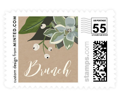 'Citrus & Greens (E)' stamp