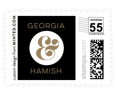 'Basically' wedding stamp