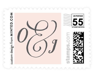 'Vintage Silhouettes (E)' wedding postage