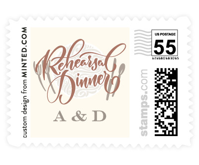 'The Table Is Set (B)' postage stamp