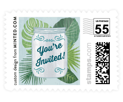 'Tropical Celebration (B)' postage stamp