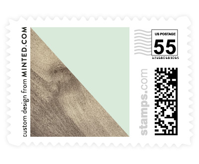'Modern Barn Wood (C)' postage