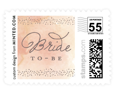 'Golden Fleck (C)' wedding stamp