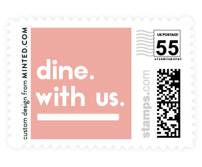 'Refreshments (B)' wedding stamps