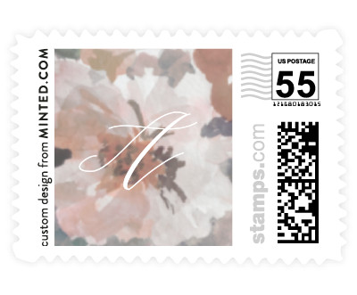 'Subtle Blooms' wedding postage
