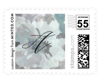 'Subtle Blooms (D)' stamp design