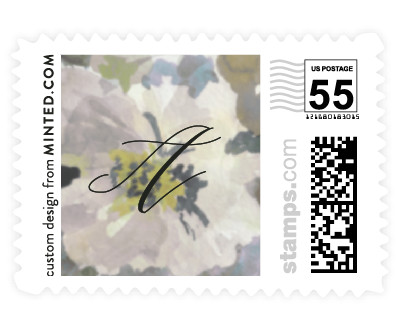 'Subtle Blooms (E)' postage stamps