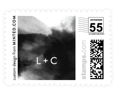 'Purple Fantasy (E)' wedding postage