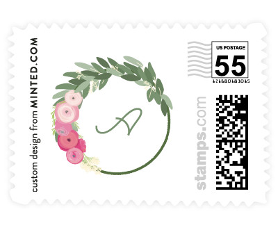 'Flower Crown (C)' stamp