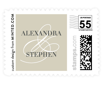 'Ampersand Elegance (D)' postage stamps