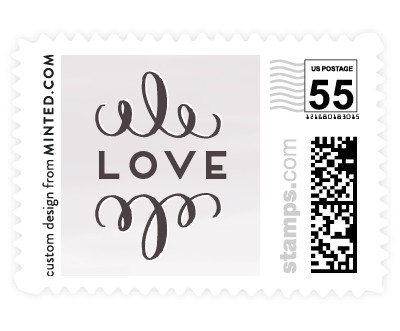 'Lovely (D)' postage stamps