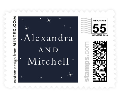 'The Night Before' wedding stamp