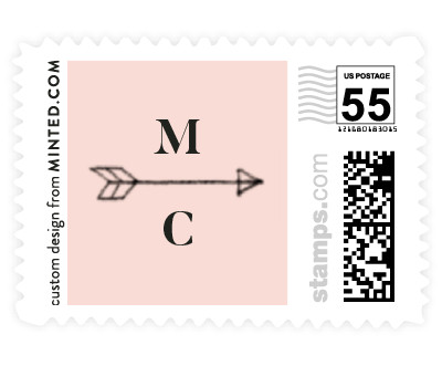 'Monochromatic' postage stamp