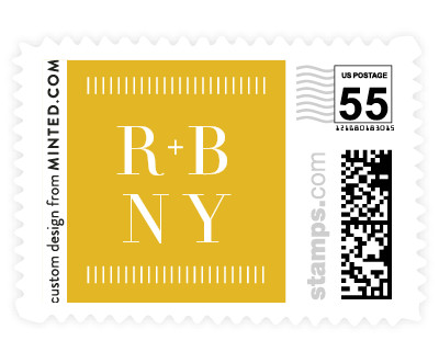 'Stately (C)' stamp design