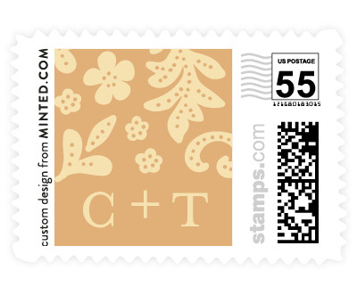 'Lace Love (D)' wedding stamp