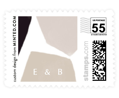 'Abstraction (F)' stamp