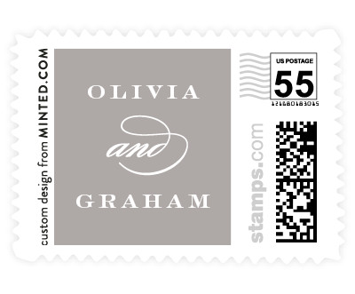 'Delicate Line' stamp design