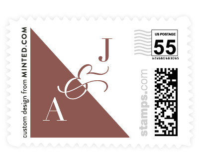 'Geometric Elegance (B)' postage stamps
