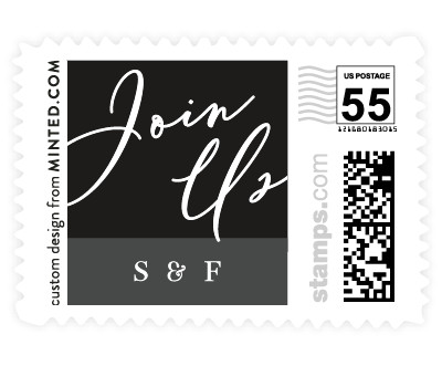 'Best Of My Love' wedding stamp