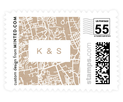 'City Love (F)' postage stamp