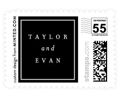 'Blushing Xoxo (B)' wedding stamps