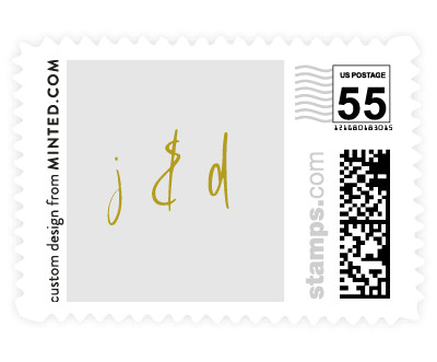 'It's A Good One (B)' wedding postage
