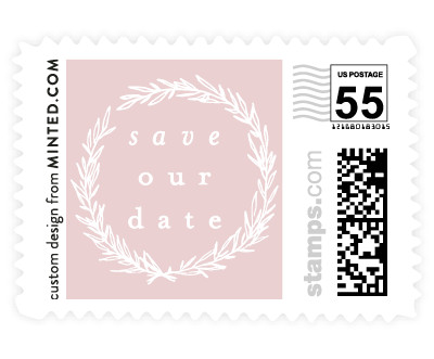 'Elegant Emblem (F)' wedding stamps