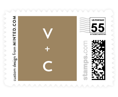 'Contempo Frame' postage stamps