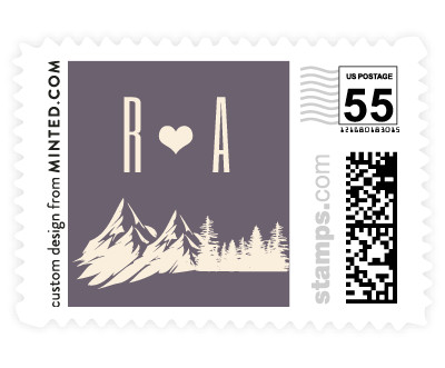 'Mountain Affair (E)' postage stamps