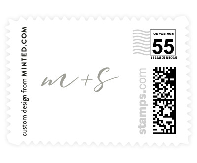 'Waltz (B)' wedding stamp