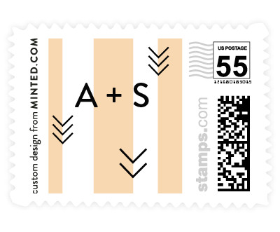 'Direction (G)' wedding postage