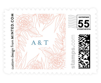 'Sketched Peonies (B)' 