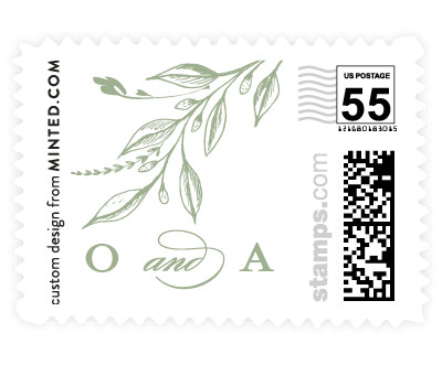 'Verdure Couronne (B)' postage stamp