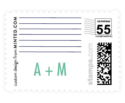 'Palm (C)' wedding stamp