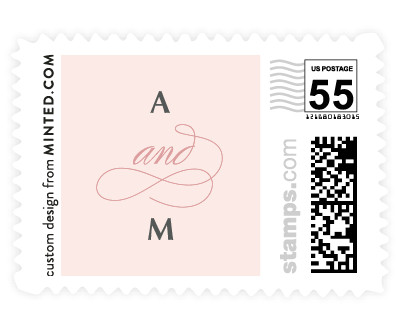 'Typograph (C)' wedding stamps
