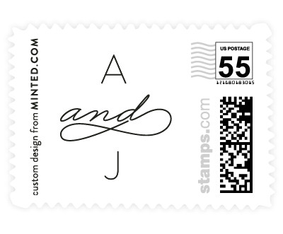 'Forever And' wedding stamps