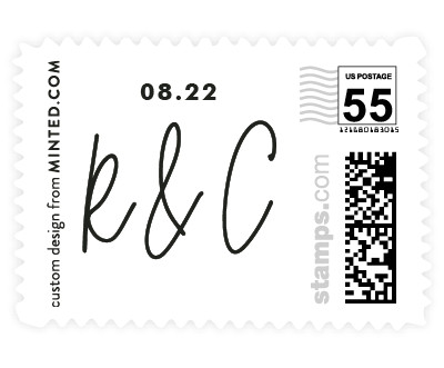 'Hand-written' stamp