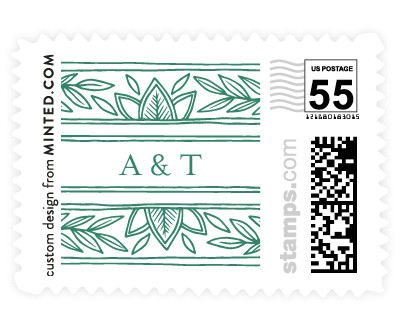 'Handmade Ornate Frame (C)' postage stamp