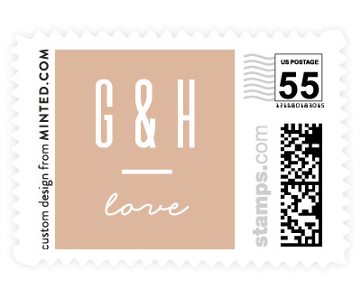 'Block Party (E)' wedding stamp