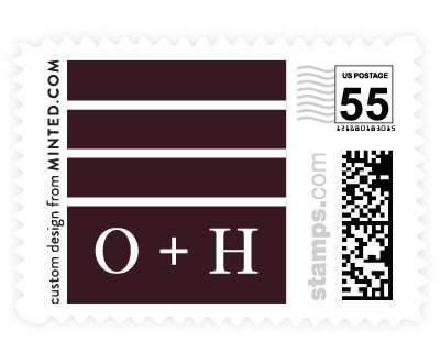 'Fixed (F)' wedding stamps