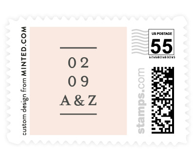 'Elegant Space (C)' stamp