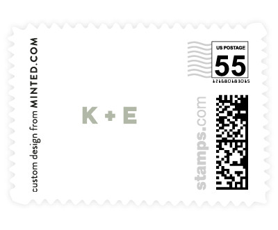 'Swiss Minimal (B)' postage stamps