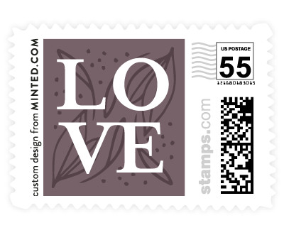 'Parker' wedding postage