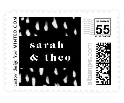 'Bold (F)' wedding stamp