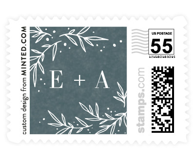 'Gilded Branches Frame (B)' postage stamps