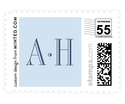 'Hepburn (E)' wedding stamp