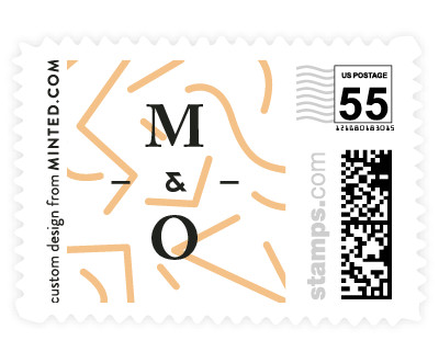 'Bright Mood (D)' wedding stamp