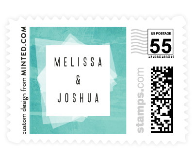 'Hex Wash' stamp design