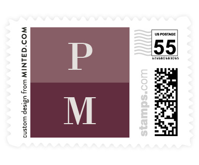 'Grounded (C)' wedding stamp