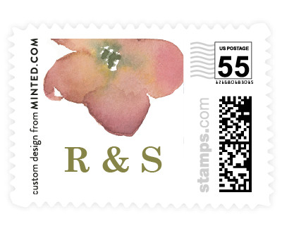 'Love Letters' wedding stamps